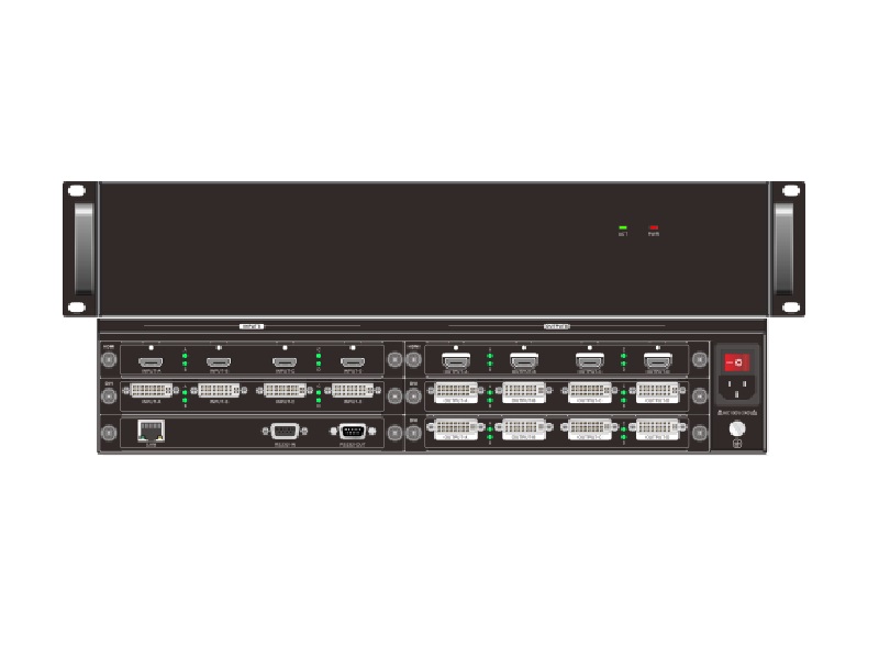 8进12出视频拼控主机