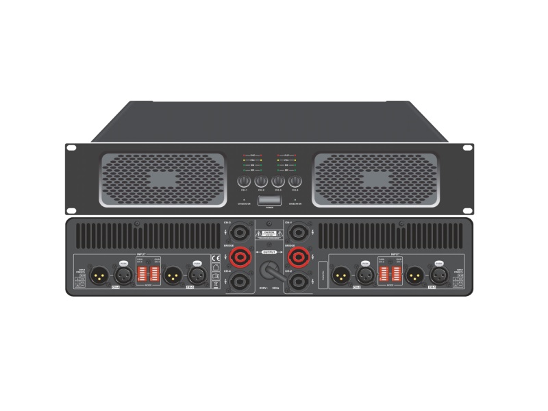 四通道功率放大器(4x1300W)