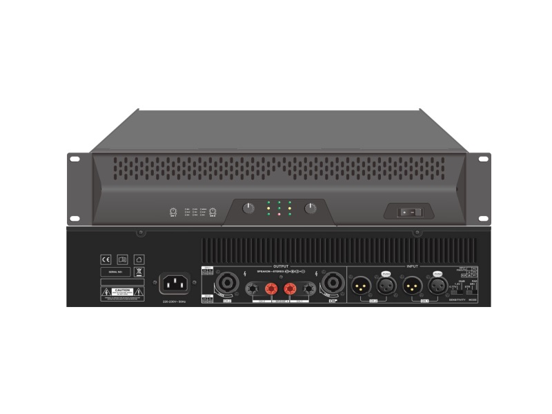 两通道功率放大器(2x1100W)